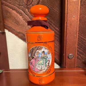 Enesco 1950’s Japanese Urn Orange Jar